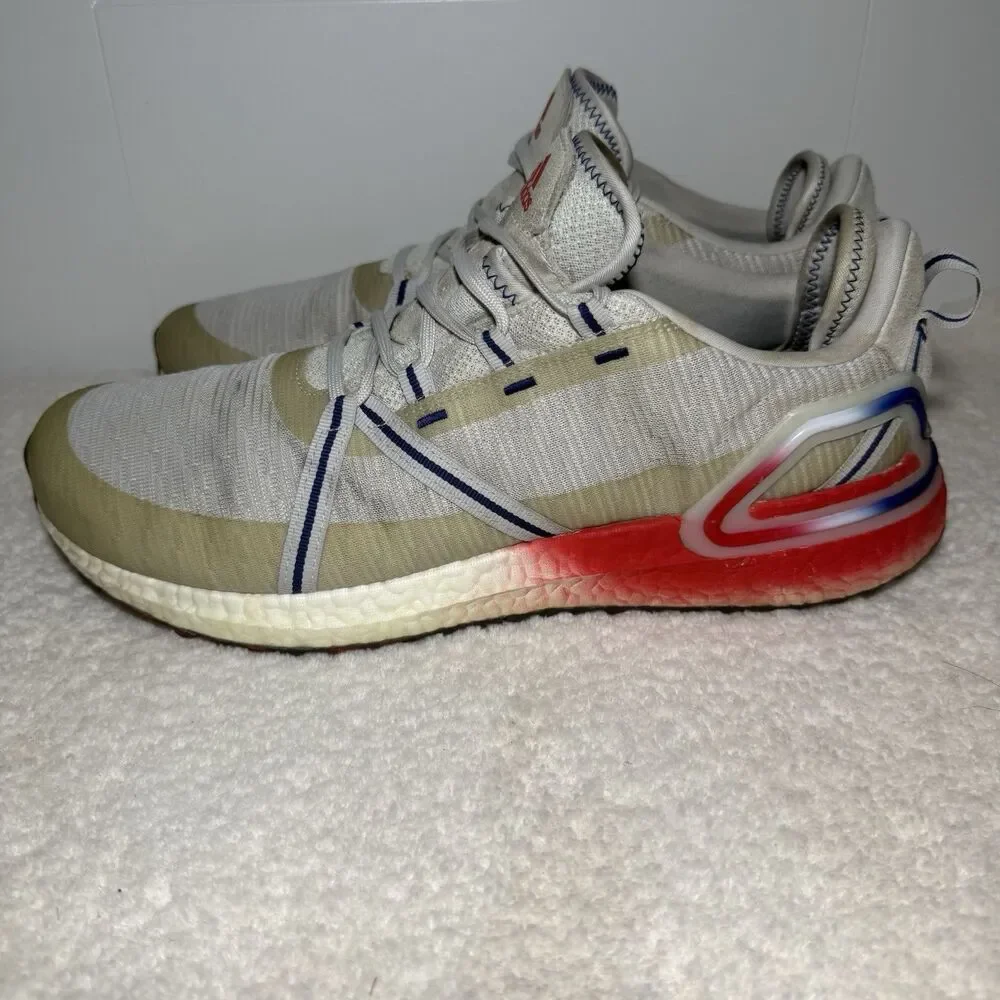 Adidas Men’s Solarthon GW3445 Gray Running Shoes Sneakers Size 13